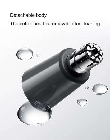 XIAOMI Mijia Electric Nose Hair Trimmer Portable Nose Ears Hair Eyebrow Trimmer  for Men Rechargeable Painless Clipper