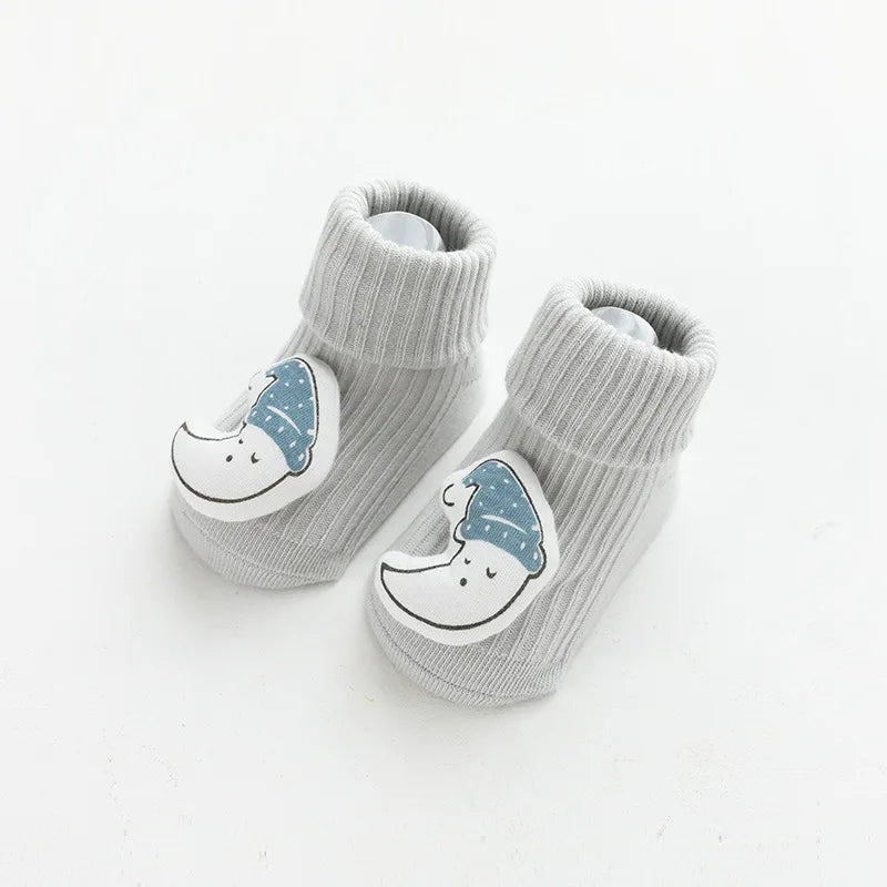 Baby Socks Non-Slip Cotton Cute Cartoon Toddler Newborn Girls Boys Infant Kids Socks