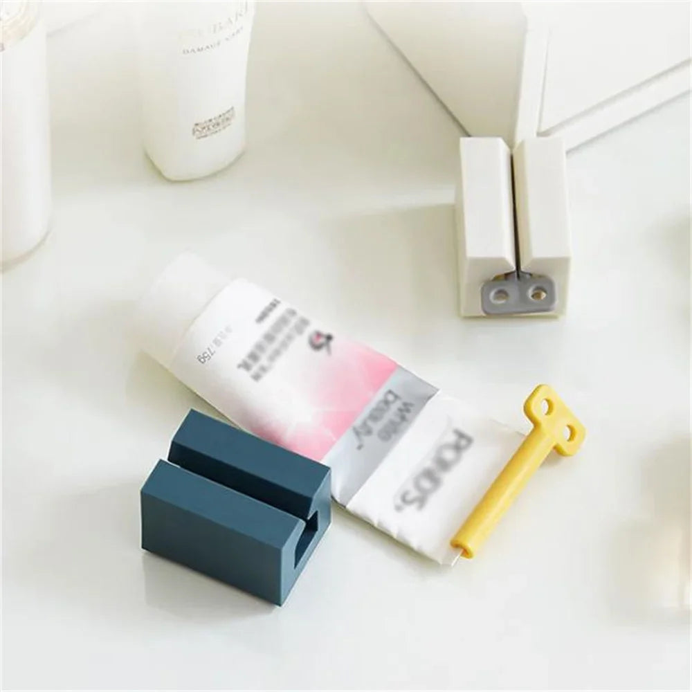 Toothpaste Squeezer Multifunction Portable Tooth Paste Dispenser Facial Cleanser Clips Tube Press Tools Bathroom Accessories