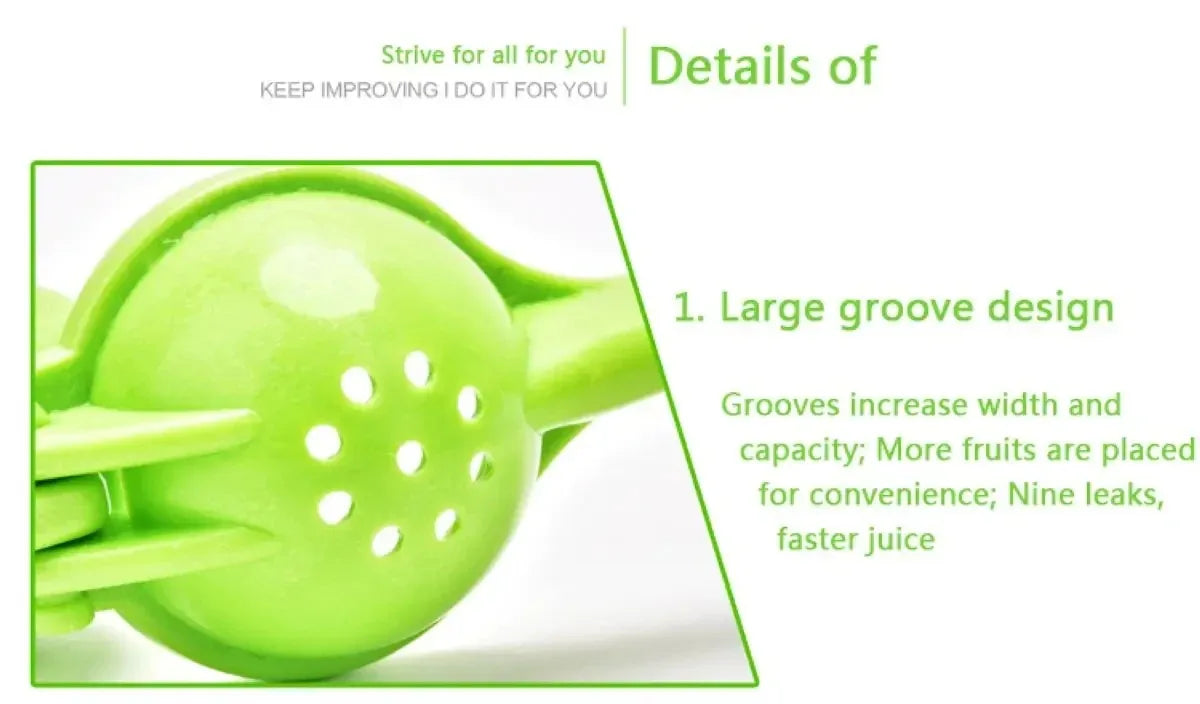 Home Manual Lemon Squeezer Aluminum Alloy Hand Pressed Orange Fruit Juicer Portable Practical Kitchen Tools Mini Blender