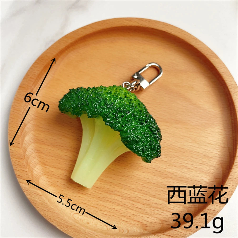 Funny Fried Chicken Leg Chicken Wing Keychain Creative Mini Simulation Food Pendant With Key Ring For Handbag Purse Accessories