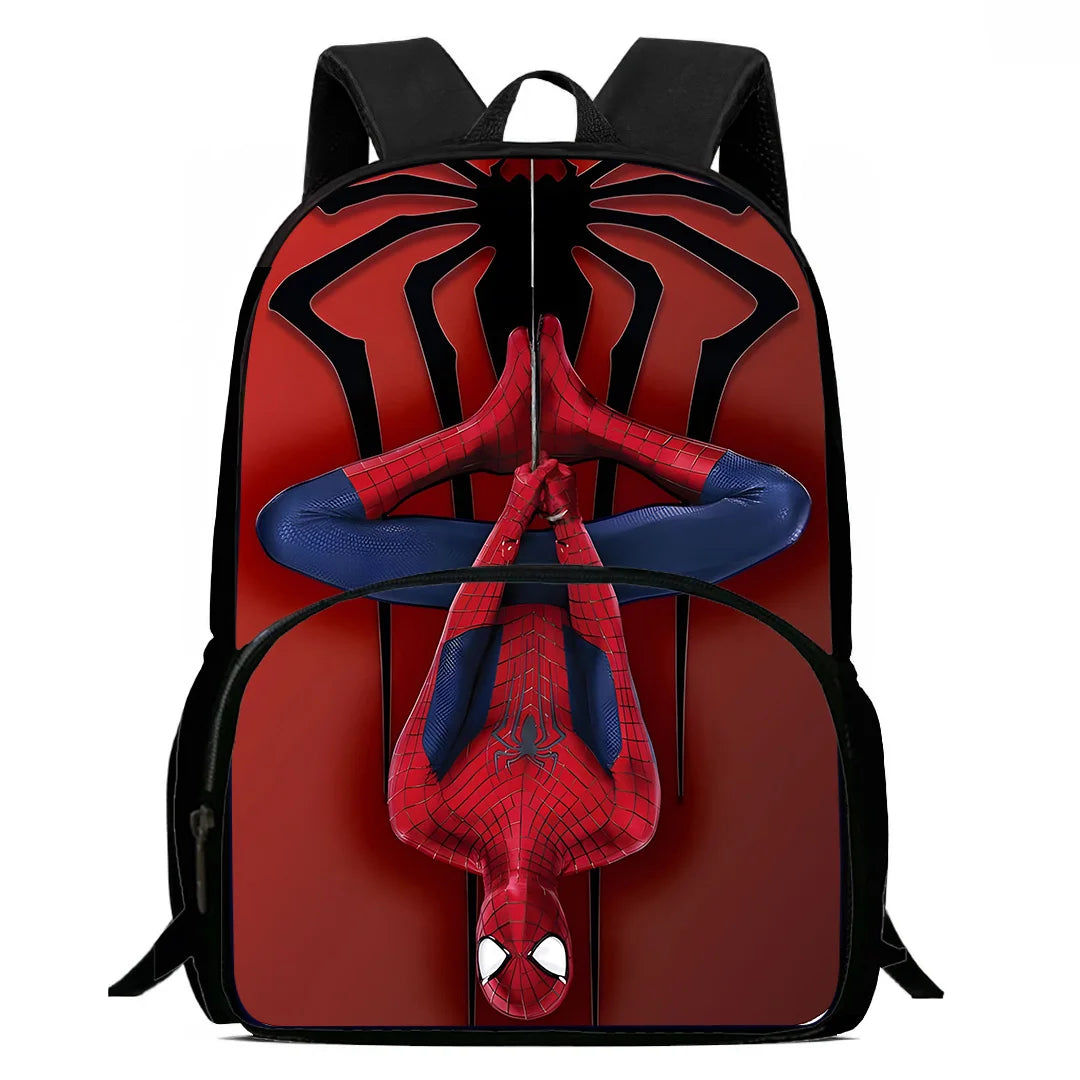 3Pcs Set anime Spiders-man Child Backpacks Shoulder Bag Pencil Case Pupil Large Capacity School Bags for Boys Girls Best Gift