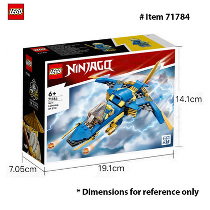 LEGO 71784 NINJAGO Jay’s Lightning Jet EVO , Collectible Birthday Gift Idea for , Kids, Boys and Girls Ages 6 and Up