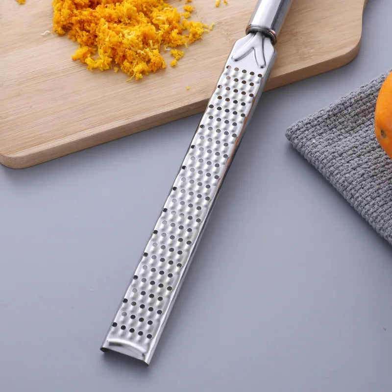 Stainless Steel 12 Inch Lemon Zester Grater Multifunctional Cheese Grater Chocolate Grinder Fruit Garlic Tool Kitchen Gadgets