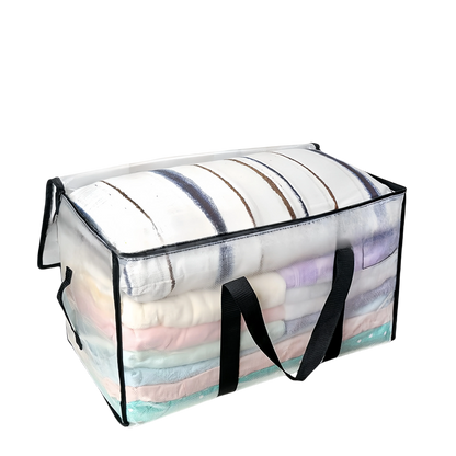 PE Moving Bags, Extra Large Thickened Woven Bags, Heavy Duty Storage Tote Luggage Quilt Storage Bags for Home and Travel.