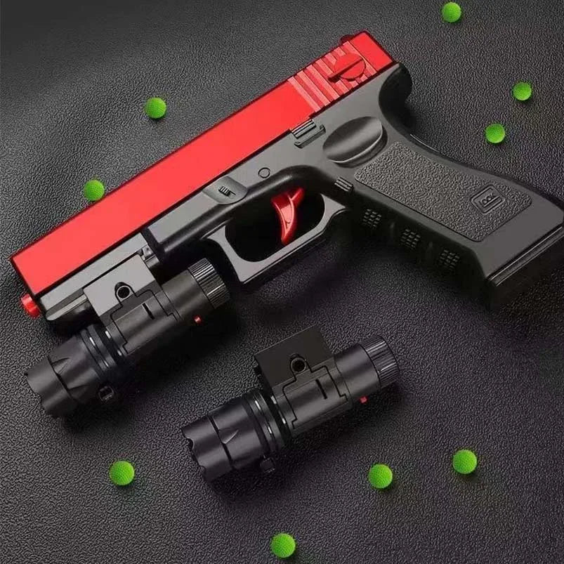 Manual pistol G17 Soft bullet toy gun Children's Pistol Toy Boy Gift Air Gun launcher CS shooting game