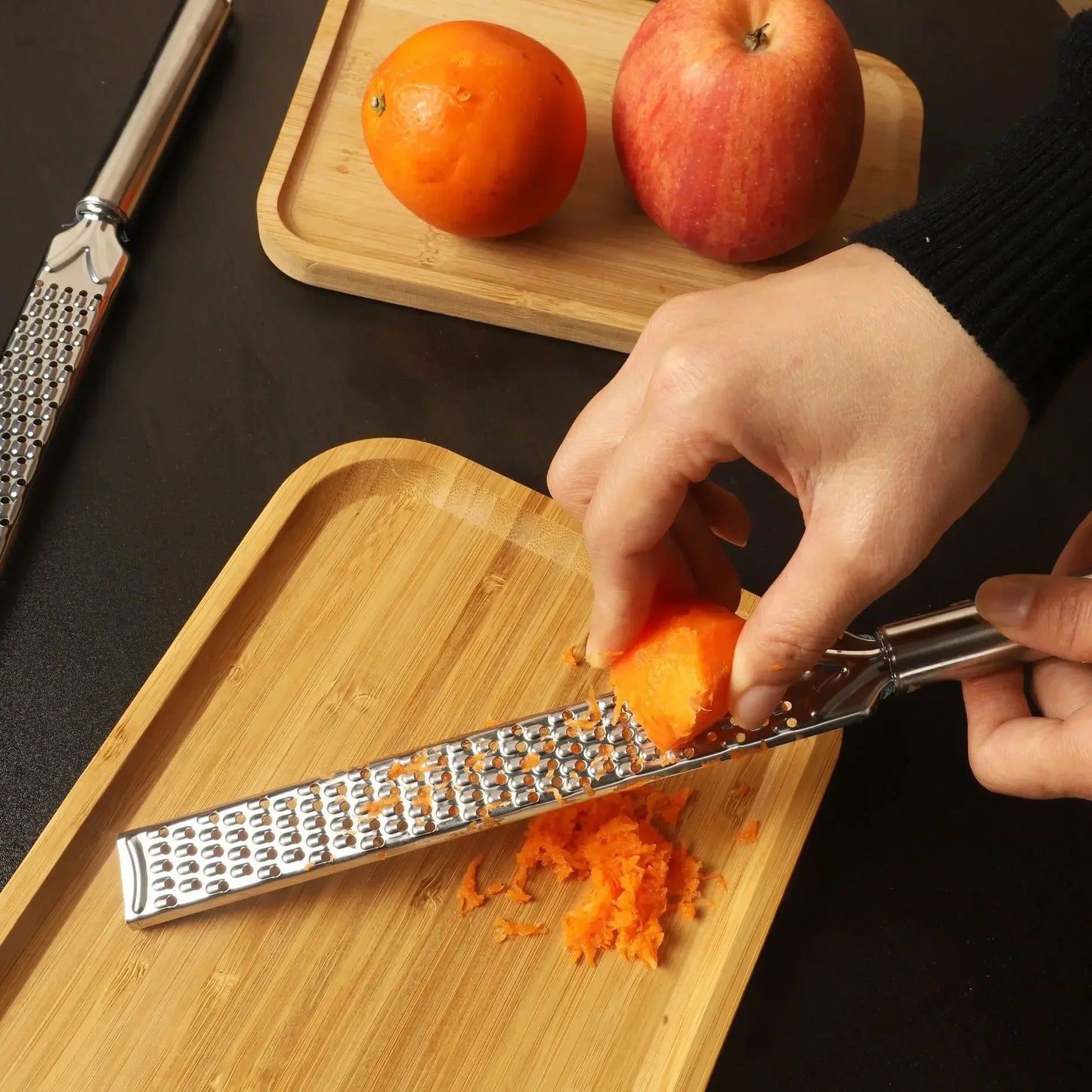 Stainless Steel 12 Inch Lemon Zester Grater Multifunctional Cheese Grater Chocolate Grinder Fruit Garlic Tool Kitchen Gadgets