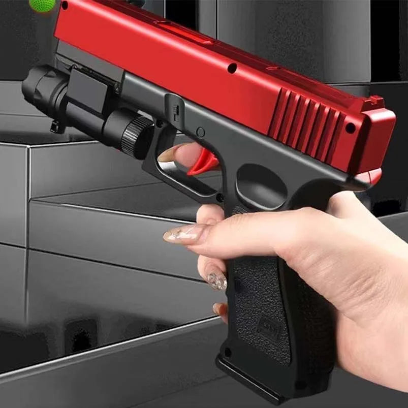 Manual pistol G17 Soft bullet toy gun Children's Pistol Toy Boy Gift Air Gun launcher CS shooting game