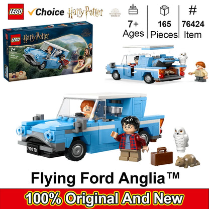 LEGO 76424 Harry Potter Flying Ford Anglia, Buildable Car Toy with 2 Minifigures  Harry Potter Car, Gift Boys and Girls Ages 7