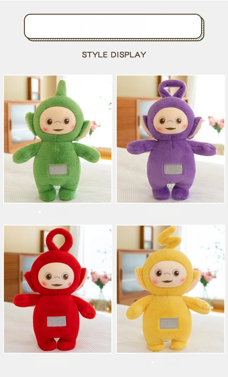 30/45cm Teletubbies Plush Toy Rabbit Plush Toy Pp Cotton Filled Cartoon Anime Doll Children'S Comfort Sleeping Doll Kid Gifts