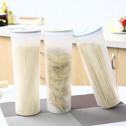 Noodles Sealed Can Kitchen Accessories Food Grade Plastic Kitchen Storage & Organization Quantitative Divided Can Storage Box