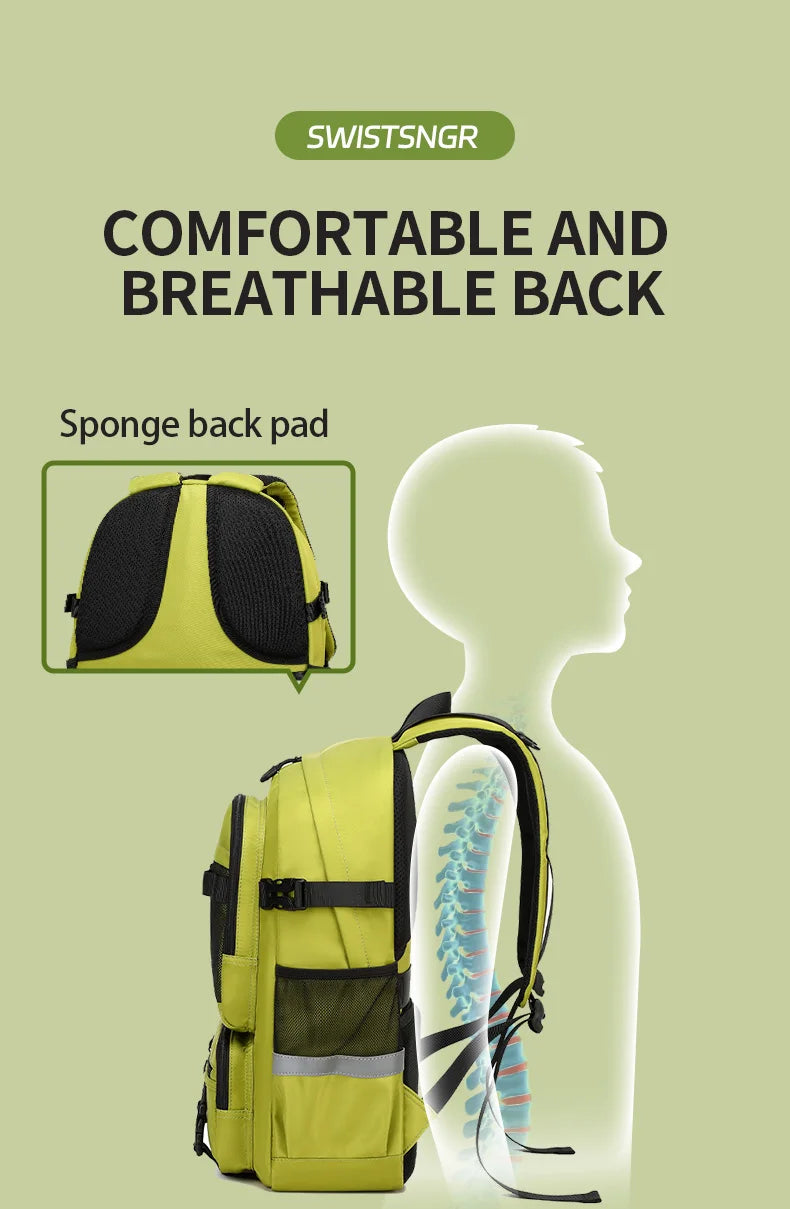 New Large Capacity Travel Backpack for Women Waterproof Fashion 15/17/20 Inch Laptop Backpacks for Girls Children Schoolbag Male