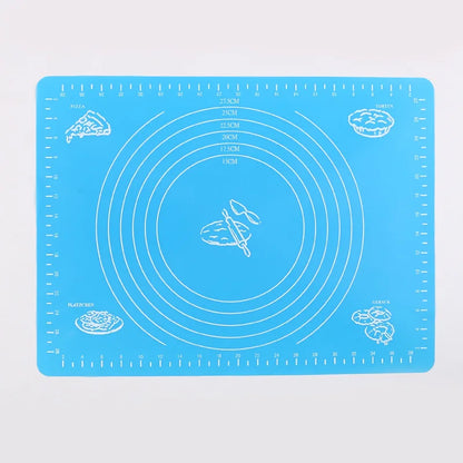 Silicone Baking Mats Sheet Pizza Dough Non-Stick Maker Holder Pastry Kitchen Accessories Cooking Tools Utensils Bakeware