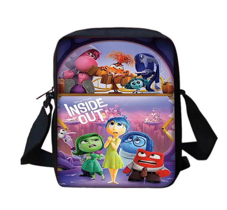 Cute Cartoon Inside Out 2 Child School Backpack With Shoulder Bag Pencil Bags School Bags for Boys Girls Best Gift