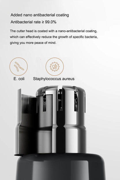 XIAOMI Mijia Electric Nose Hair Trimmer Portable Nose Ears Hair Eyebrow Trimmer  for Men Rechargeable Painless Clipper