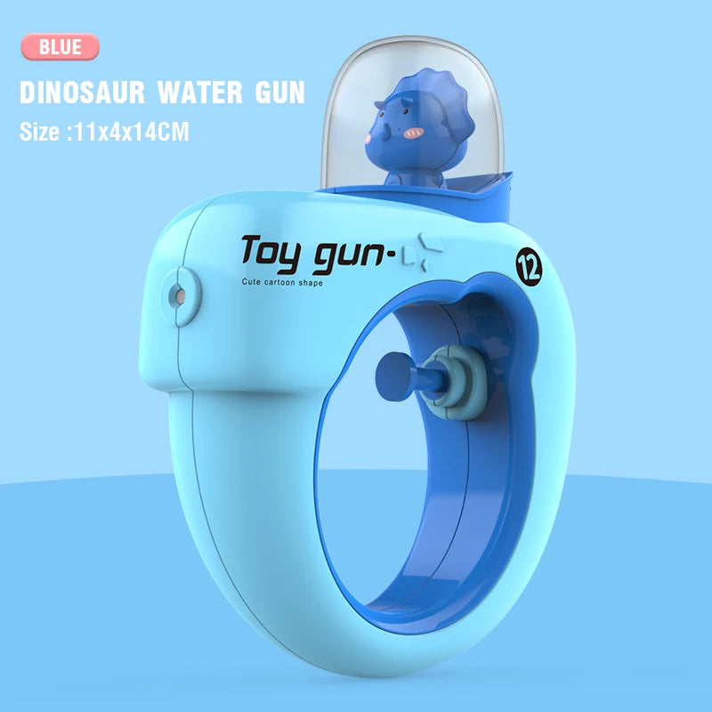 Cartoon Water Gun Kids Toy Press Squirt Gun Water Soakers Summer Outdoor Games Blaster Beach Bath Toys Children Gift