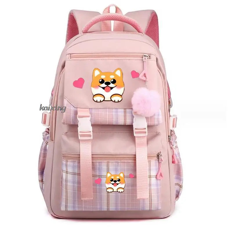 Hot Cute Cat Academy Style School Backpack Children School Bag Girls Daypack Kids Bags Kawaii Waterproof Large Capacity Backpack