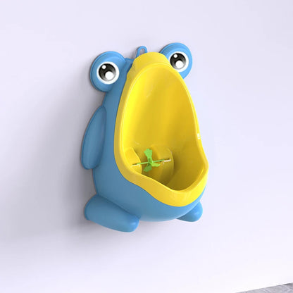 Cartoon Baby Toilet Urinal Boy Wall-mounted Urinal Frog Shape Boy Standing Urinal Toilet Training Urinal