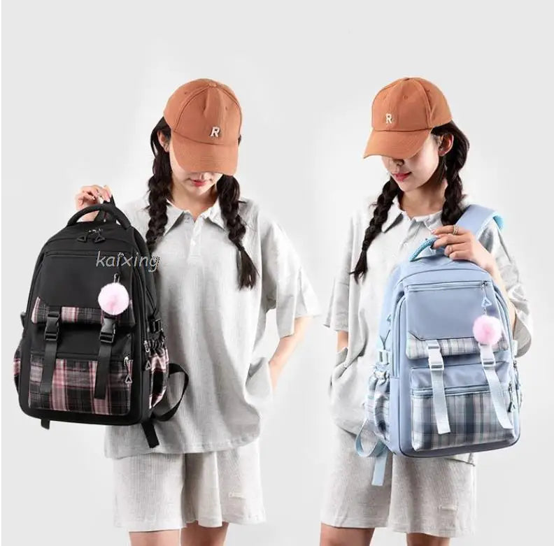 Hot Cute Cat Academy Style School Backpack Children School Bag Girls Daypack Kids Bags Kawaii Waterproof Large Capacity Backpack