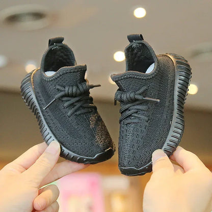 Children's sneakers Lightweight Children Boys Girls Casual Shoes Soft Bottom Breathable Boys Girls kids Sports Student running