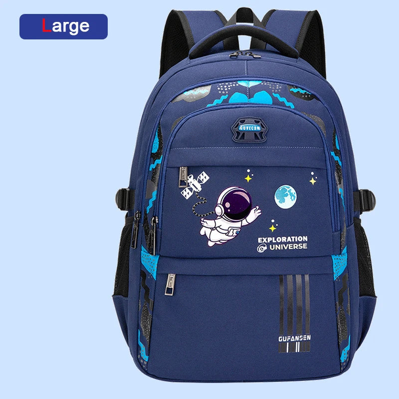 Astronaut Backpack Boy Elementary Student Bag Children New School Bags for Boys Kids Schoolbags Waterproof Book Bag mochilas