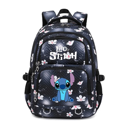 Disney Lilo Stitch Waterproof Women Backpack Female Travel Bag Backpacks Schoolbag for Teenage Girls Bookbag Mochila