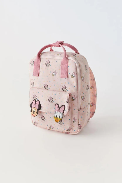 Disney 2025 New Minnie Cartoon Children's Backpack Mini School Bag Cute Shoulder Bag for Boys and Girls  School Bags