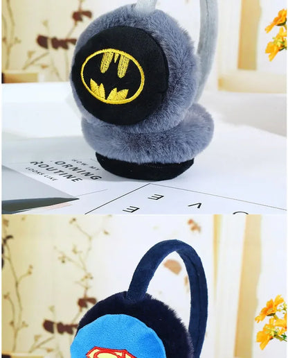 New Boys And Girls Winter Warm Lovely Cute Rabbit Fur Cartoon Plush Children Earmuffs Thicken Cover Ears Kids Ear Muffs Headband