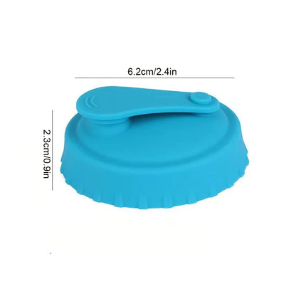 6Colors Silicone Soda Can Lid Reusable Can Stopper for Soda Beer Drinks Juice Coke Beverage Fits Standard Cans Protecto Coke Can