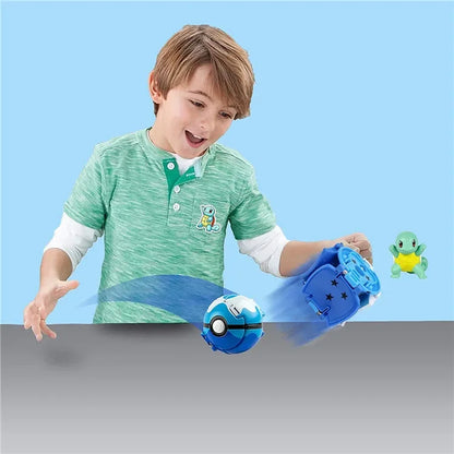 Pokemon Elf Ball Pokeball Anime Figure Cartoons Pikachu Charizard Piplup Kyogre Pocket Monster Pet Anime Action Model Toy Gifts