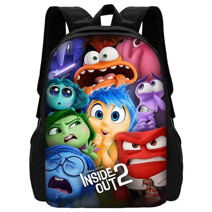 Cute Cartoon Inside Out 2 Child School Backpack With Shoulder Bag Pencil Bags School Bags for Boys Girls Best Gift