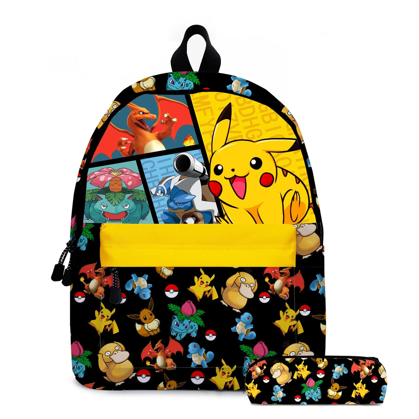 pokemon, pikachu, cartoon, elementary and middle school students' schoolbags, children's backpacks  anime  anime figure