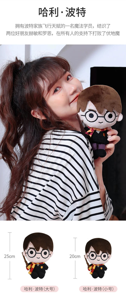 20/25cm New Original Harry Potter Plush Toy Scarf Ron Movie TV Stuffed Toys Doll Character Plush Doll PP Cute Birthday Gift Doll