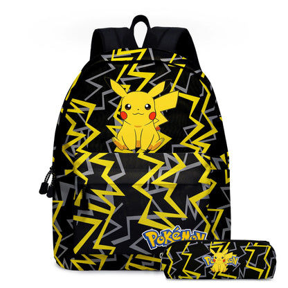 pokemon, pikachu, cartoon, elementary and middle school students' schoolbags, children's backpacks  anime  anime figure