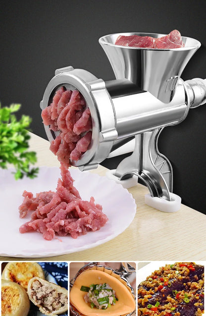 Multifunctional Manual meat grinder For Kitchen Factory Metal Meat & Poultry Grinder Mincer And Sausage Tool Household