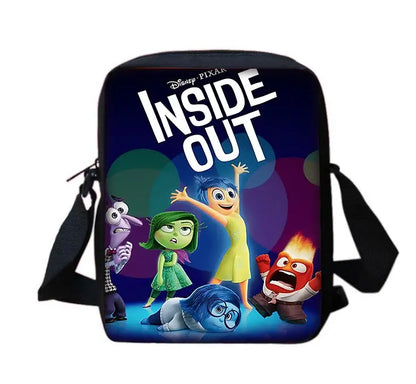 Cute Cartoon Inside Out 2 Child School Backpack With Shoulder Bag Pencil Bags School Bags for Boys Girls Best Gift