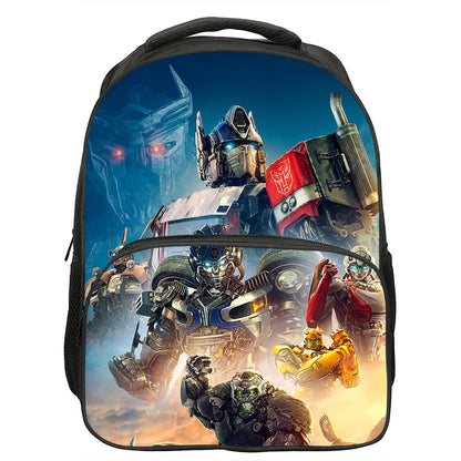 T-Transformers Popular Movies Child School Backpack 3pcs Set Shoulder Bags Pencil Case Book Bags for Boys Girls Best Gift