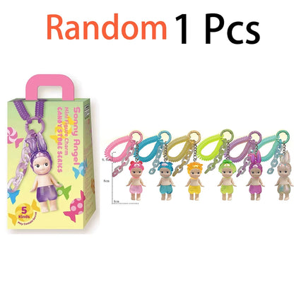 Sonny Angel Random Multiple options Cartoon Blind Box 20th Dreaming Candy House Anime Kawaii Figures Keyring Model Doll Kid Gift