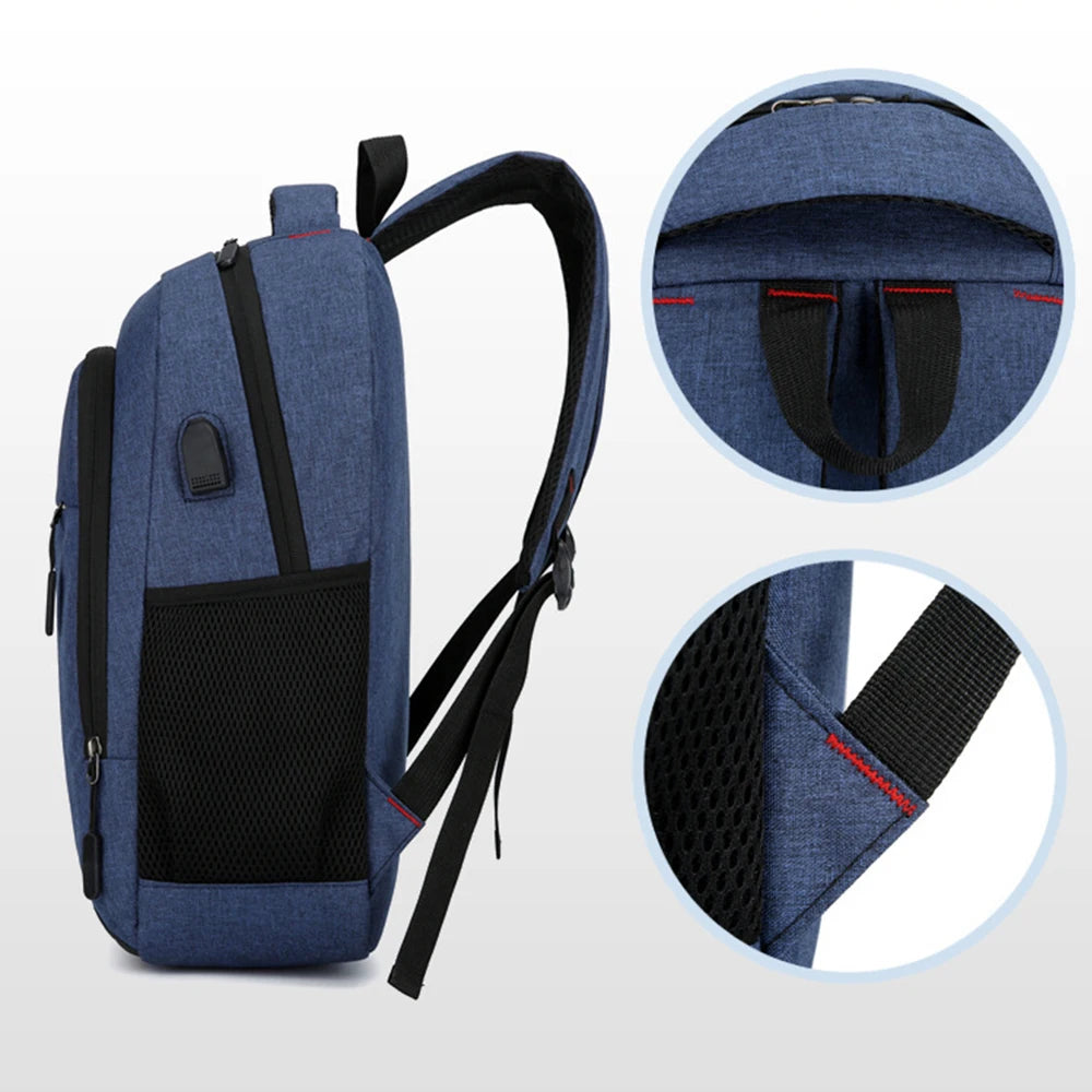 Simple and stylish backpack, large capacity multifunctional backpack for commuting, business travel, student computer bag-ll