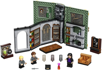 LEGO Harry Potter Hogwarts Moment: Potions Class 76383 Brick-Built Playset with Professor Snape’s (270 Pieces)