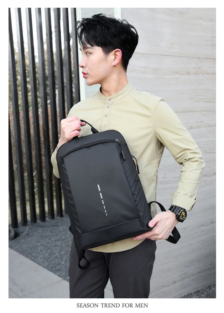 Men's Waterproof Backpack Ultra Lightweight Back Bag for Men Backpack Book Bag Men's Stylish Backpack 15.6" Notebook Backpack