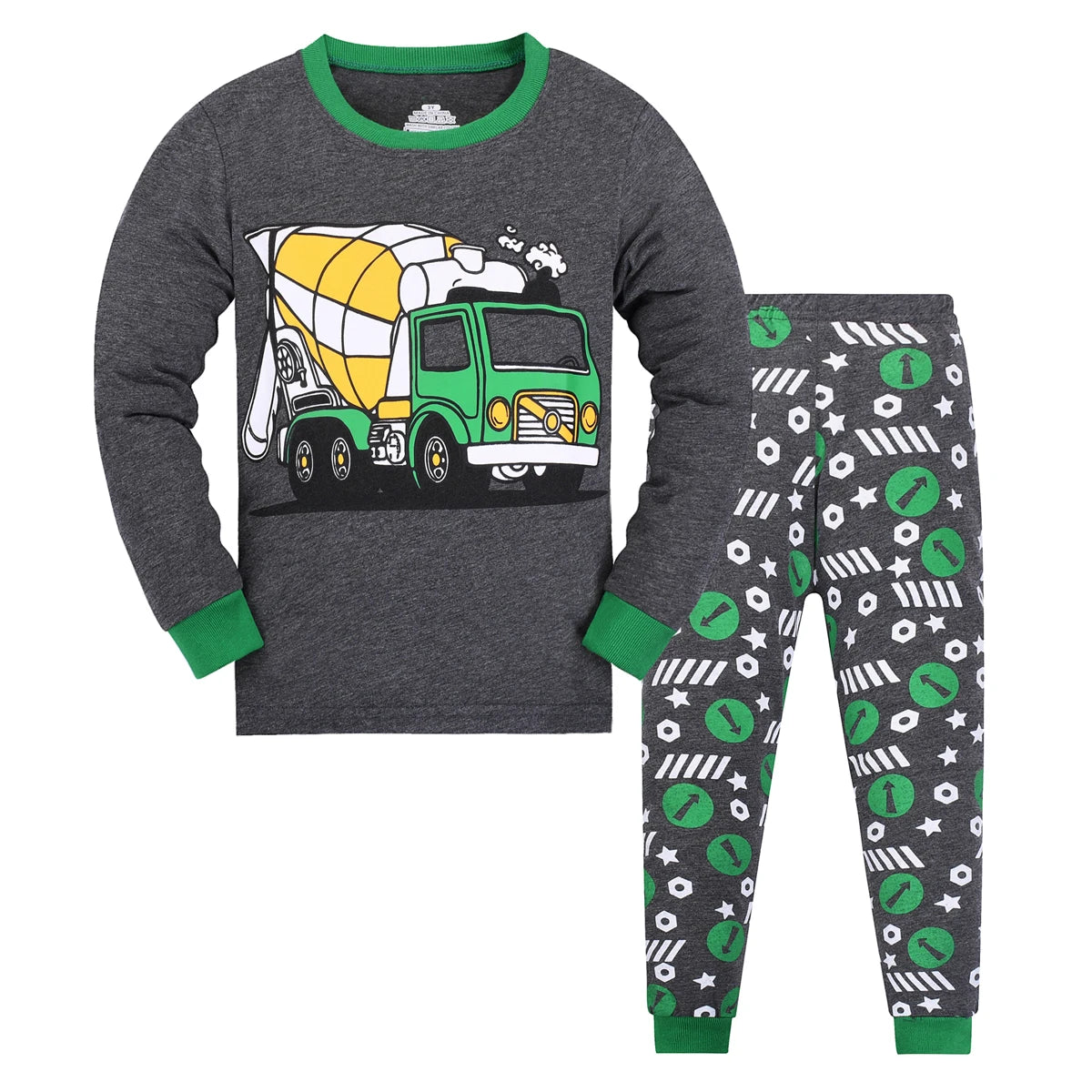 Little Boys Pajamas Sets Dinosaur 2 Piece Toddler Clothes Kids Pjs Sleepwear Size 2-9T