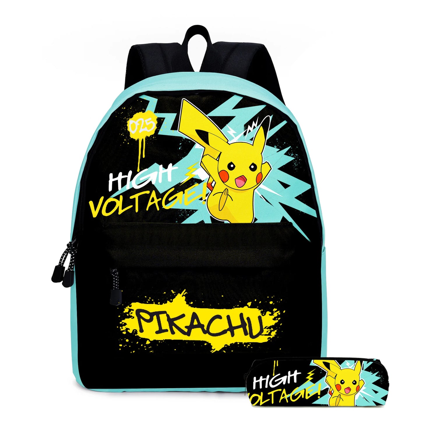 pokemon, pikachu, cartoon, elementary and middle school students' schoolbags, children's backpacks  anime  anime figure