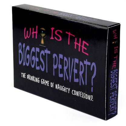 Newest Who Is The Biggest Pervert Card Game Popular Adult Board Game Party Game Questions