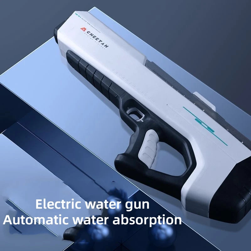 2023 Automatic Water Absorption Electric Water Gun High Tech Automatic Water Soaker Guns Large Capacity High Pressure Water Gun