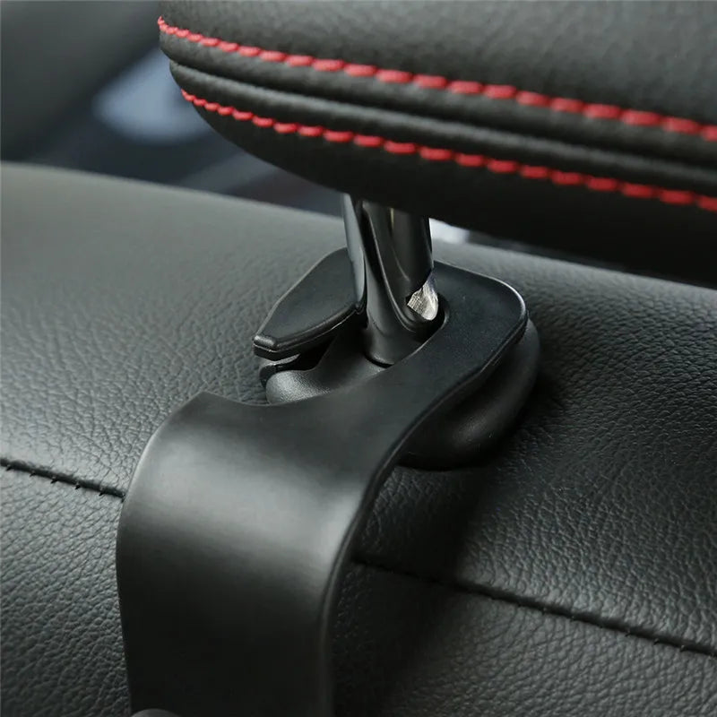 Universal Car Seat Back Hook Car Accessories Interior Portable Hanger Holder Storage for Car Bag Purse Cloth Decoration Dropship