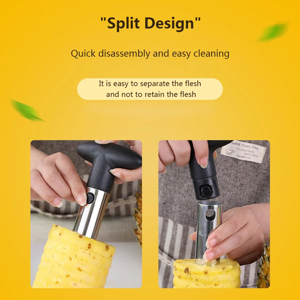 Stainless Steel Easy To Use Pineapple Peeler Accessories Pineapple Slicers Fruit Knife Cutter Corer Slicer Kitchen Tools