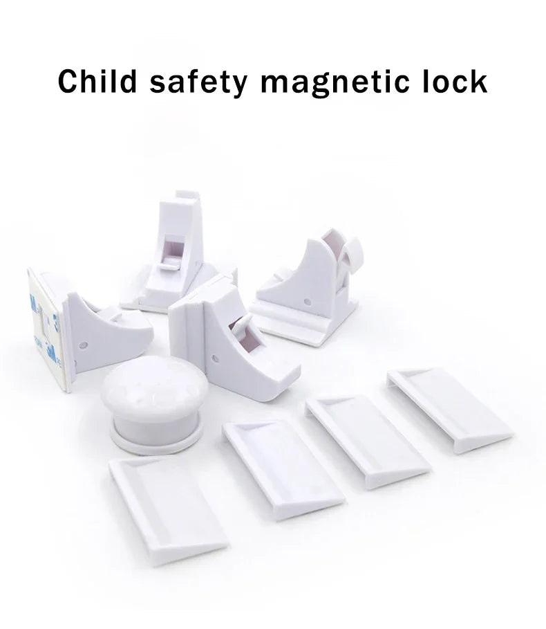 Baby Safety Lock Magnetic Child Safety Lock  Invisible Lock Kids Security Drawer Latch Cabinet Door Limiter  Children Protection