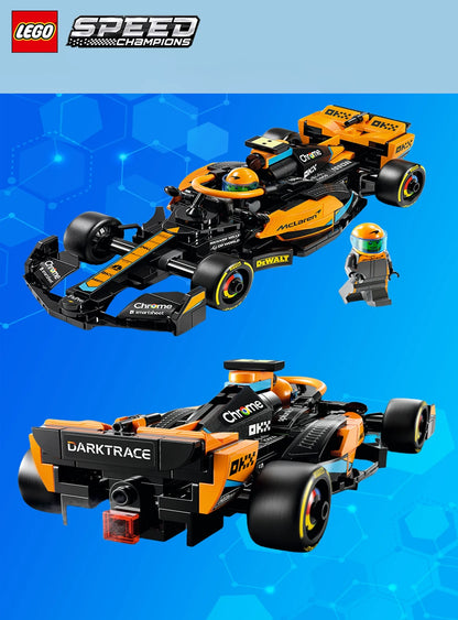 LEGO 76919 Speed Champions 2023 McLaren Formula 1 Race Car Toy for Play and Display, Buildable McLaren Toy Set for Kids