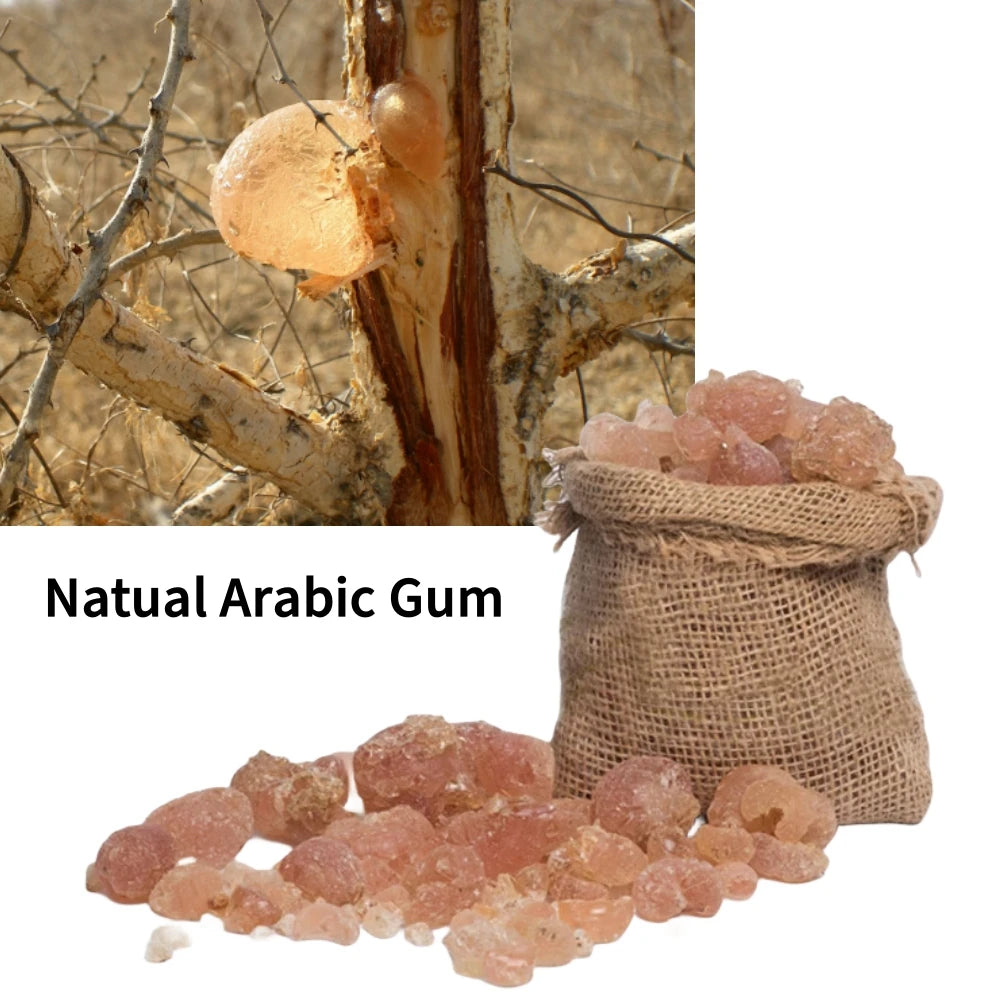 Natual Arabic Gum Grains Mult Size